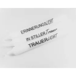 Best Trauerlicht * Erinnerungslicht * In stiller Trauer * Trauer * Beileid * Kerze Trauerkerzen