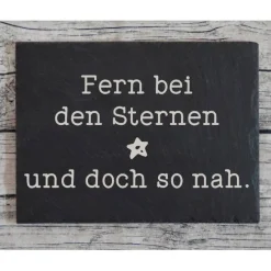 New Trauerschild Grabschmuck Grabplatte Gedenkplatte Gedenksteine