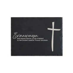 Hot Trauerschild Grabschmuck Grabplatte Gedenkplatte Gedenksteine