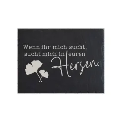 Clearance Trauerschild Grabschmuck Grabplatte Gedenkplatte Gedenksteine