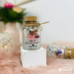 Accessoires|Ganz nach Wunsch Trauzeugin / Trauzeuge fragen ...Willst du meine Trauzeugin sein ? | Geschenk Trauzeugin | Trockenblumen | Flaschenpost
