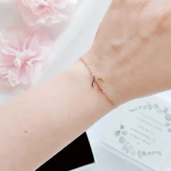 Trauzeugin Geschenk – Anker Armband mit Karte & Geschenkbox aus Edelstahl Gastgeschenke