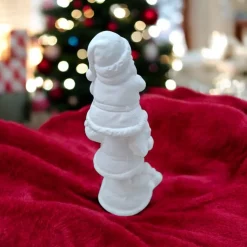 Clearance Treffen Sie unsere bezaubernden 12 cm großen, gestapelten Weihnachtsmänner aus Keraflott Weihnachtsdeko