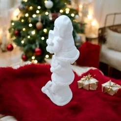 Clearance Treffen Sie unsere bezaubernden 12 cm großen, gestapelten Weihnachtsmänner aus Keraflott Weihnachtsdeko