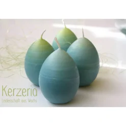 TürkisGrün Ostereikerze Osterkerzen
