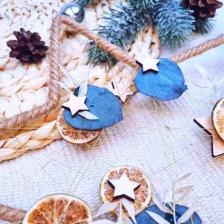 Weihnachtsdeko|Zauberhaft & Wunderbar Türkranz aus Trockenblumen | Fensterdeko Winter | Weihnachtsdeko 2024 | Türkranz Advent | Adventszeit