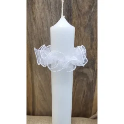Hot Tropfenfänger für Kerzen mit 4cm Durchschnitt. Kommunionkerzen, Taufkerzen oder Hochzeitskerzen. Kommunionkerzen