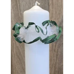 Tropfenfänger für Kerzen mit 6cm Durchschnitt. Kommunionkerzen, Taufkerzen oder Hochzeitskerzen. Kommunionkerzen