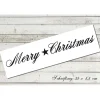 Sticker & Aufkleber|jamsstyle Türschild "Merry christmas" shabby chic Türaufkleber