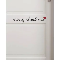 Best Türschild Sticker  "Merry christmas" Türaufkleber Frohe Weihnachten Sticker & Aufkleber