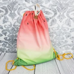 Outlet Turnbeutel / Kita- Beutel / Wechselsachen Melone *individualisierbar Kinder Turnbeutel