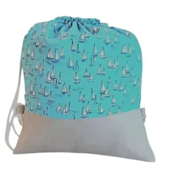 Turnbeutel|Afrosteff Turnbeutel mit Schiffe, Rucksack