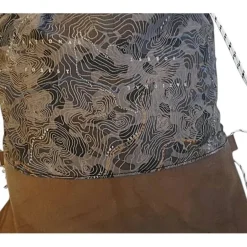 Turnbeutel|Afrosteff Turnbeutel, Rucksack braun geografisch