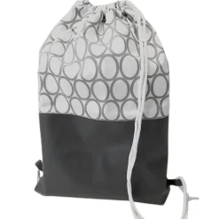 Best Turnbeutel, Rucksack grau/weiß Kinder Turnbeutel