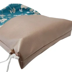 Turnbeutel|Afrosteff Turnbeutel, Rucksack mit Kunstleder Ginko