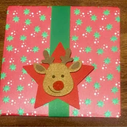 Hot Umschlag mit Banderole für Gutschein, Geldgeschenk, mit Tannenbaum Geldgeschenke