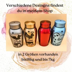Best Urne für kleine Hunde, Tiere bis 7kg Urnen