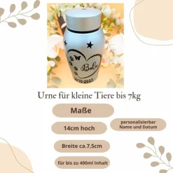 Best Urne für kleine Tiere bis 7kg Urnen