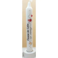 Valentinstagsgeschenke|Nikis Kreativwelt Valentinskerze mit Spruch I Liebeskerze I Geschenk I Leidenschaft I Liebe I Dekokerze I handverziert I Geschenkidee