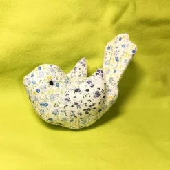 Clearance Vogel, Deco, Frühling, Stofftier, Dekoration, Jahreszeitentisch, Nadelkissen, Sammlerobjekt Frühling
