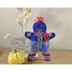 Online Voodoo Puppe  1 - ein tolles Upcycling Unikat für Halloween oder Gothik Fans Deko Halloween