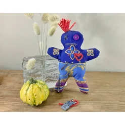 Deko Halloween|Fun-Design Voodoo Puppe 2 - ein tolles Upcycling Unikat für Halloween oder Gothik Fans