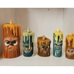 Clearance Waldschratkerze aus Keramik 1 Deko Halloween