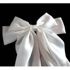 New Weiße Haarschleife, Braut, Bride to be, JGA, Schleife, Junggesellinnenabschied Junggesellinnenabschied