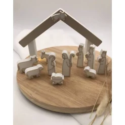 Best Weihnachten: Weihnachtskrippe modern – Minimalistische Krippe aus 3D-Druck Krippen