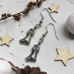 Sale Weihnachtliche Ohrringe Nikolausstiefel • Ohrhänger | Ohrschmuck | Weihnachten Weihnachtsaccessoires