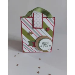 Geldgeschenke|IdeenOase Weihnachtliches Täschchen für Geldgeschenke & kleine Überraschungen – liebevoll handgefertigt