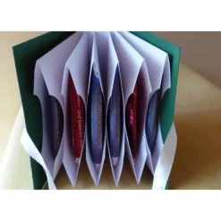 Geschenkverpackungen|Wollzottel Weihnachtliches-Teebeutelbüchlein,Mitbringsel,Geschenk