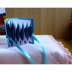 Geschenkverpackungen|Wollzottel Weihnachtliches-Teebeutelbüchlein,Mitbringsel,Geschenk,Weihnachtsstern