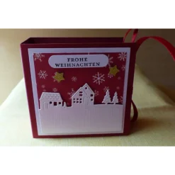 Online Weihnachtliches-Teebeutelbüchlein,Mitbringsel,Geschenk Geschenkverpackungen