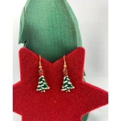 New Weihnachtsbaum * Christbaum * Weihnachtsohrringe * Weihnachtsbaumohrringe * Christbaumohrringe * Weihnachtsschmuck * Ohr Weihnachtsaccessoires
