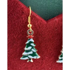 New Weihnachtsbaum * Christbaum * Weihnachtsohrringe * Weihnachtsbaumohrringe * Christbaumohrringe * Weihnachtsschmuck * Ohr Weihnachtsaccessoires