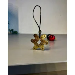 Weihnachtsdeko|That Used To Be Weihnachtsbaumschmuck aus Fahrradketten Fahrrad Weihnachtsstern Weihnachtsgeschenk Upcycling Deko für Radfahrer nachhalt