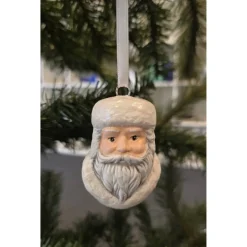 Weihnachtsbaumschmuck aus Keramik - Nikolaus - Weihnachtsmann Baumschmuck