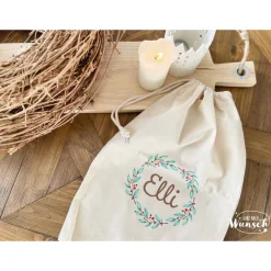 Weihnachtsbeutel / Baumwollbeutel / Personalisiert / Geschenk zu Weihnachten/ Geschenkesack / X-MAS Säckchen & Beutel