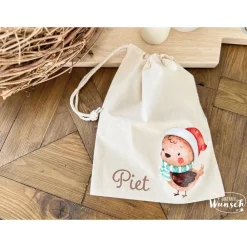 Weihnachtsbeutel / Baumwollbeutel / Personalisiert / Geschenk zu Weihnachten/ Geschenkesack / X-MAS Säckchen & Beutel