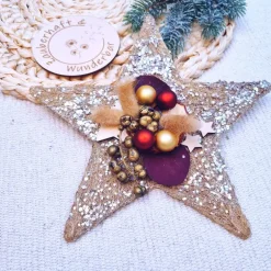 Weihnachtsdeko|Zauberhaft & Wunderbar Weihnachtsdeko 2024 | Deko Adventszeit | Tischdeko Weihnachten | Adventszeit | Weihnachtsdeko Ideen | Stern | Gesteck