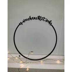 New Weihnachtsdeko Ring, Weihnachten, Kranz, es weihnachtet sehr, it's cold outside, Wintetdeko, Fensterdeko, Winter