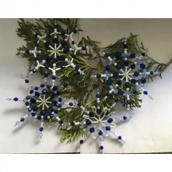 Baumschmuck|Cines Manufaktur Weihnachtsdeko Set aus 4 Sternen