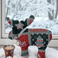 Weihnachtsdeko|Afrosteff Weihnachtselch, Dekoelch