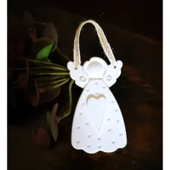 Sale Weihnachtsengel & Schutzengel aus Keramik – Geschenkidee mit Herz Baumschmuck