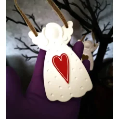 Sale Weihnachtsengel & Schutzengel aus Keramik – Geschenkidee mit Herz Baumschmuck