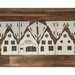 Clearance Weihnachtshaus aus Holz (Bastelset) Weihnachtsdeko