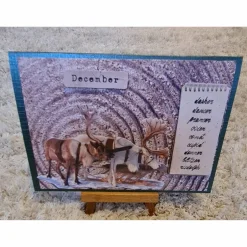 Weihnachtskarten|Teufelinchens_Ideen_Shop Weihnachtskarte " Rentiere " December