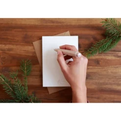 Best Weihnachtskarte | Weihnachtspost | Weihnachtsgruß | Feliz Navidad | aus Naturpapier | DIN A6 | Grußkarten Weihnachtskarten