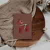 Online Weihnachtskarte "Dalapferd" A6 Karte im schwedischen Stil - schwedische Weihnachtsgrüße - moderne Weihnachtskart Weihnachtskarten